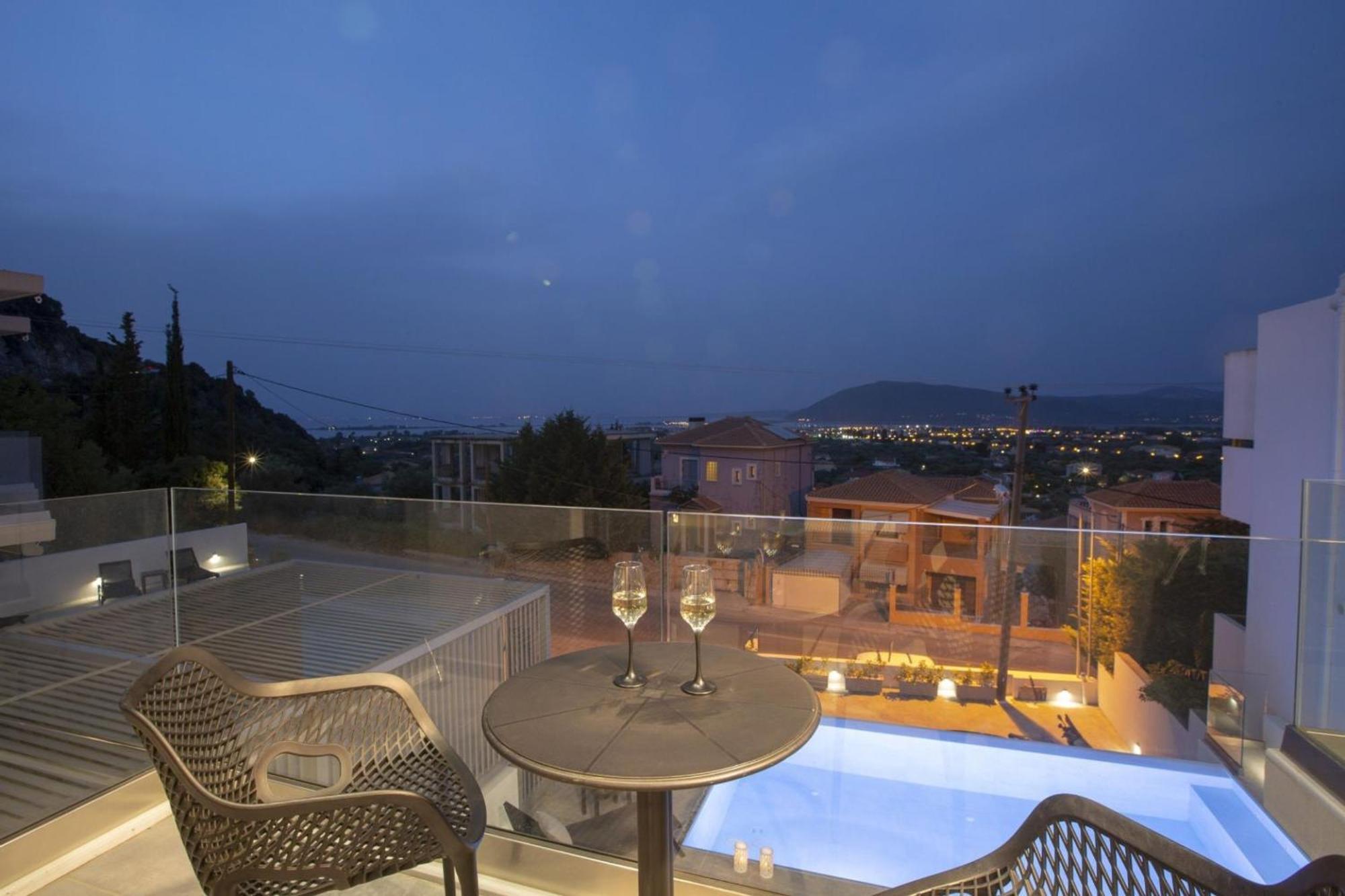 Aloft Luxury Villas Lefkada - Heated Pool Apolpaina Exteriör bild