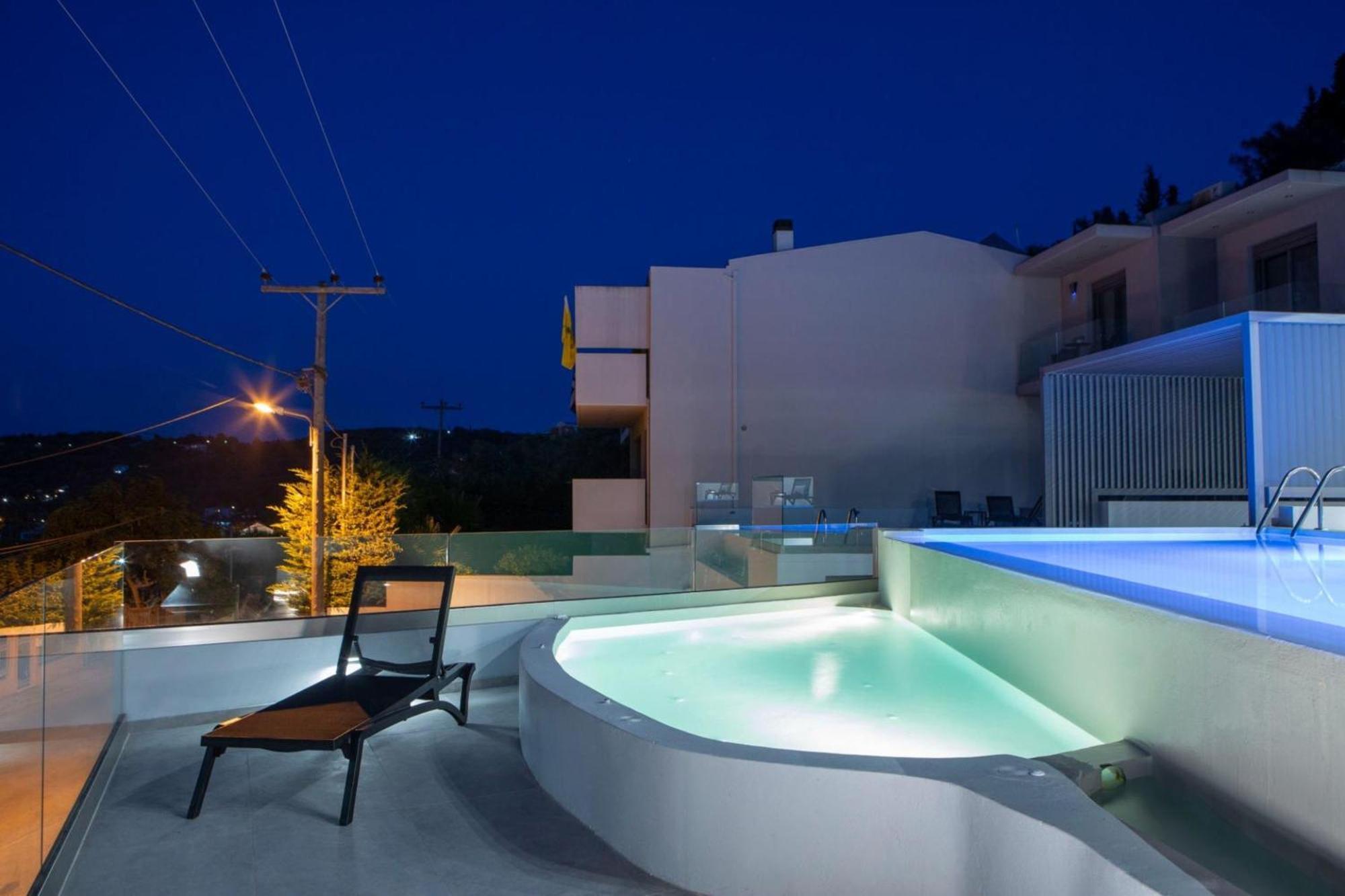 Aloft Luxury Villas Lefkada - Heated Pool Apolpaina Exteriör bild