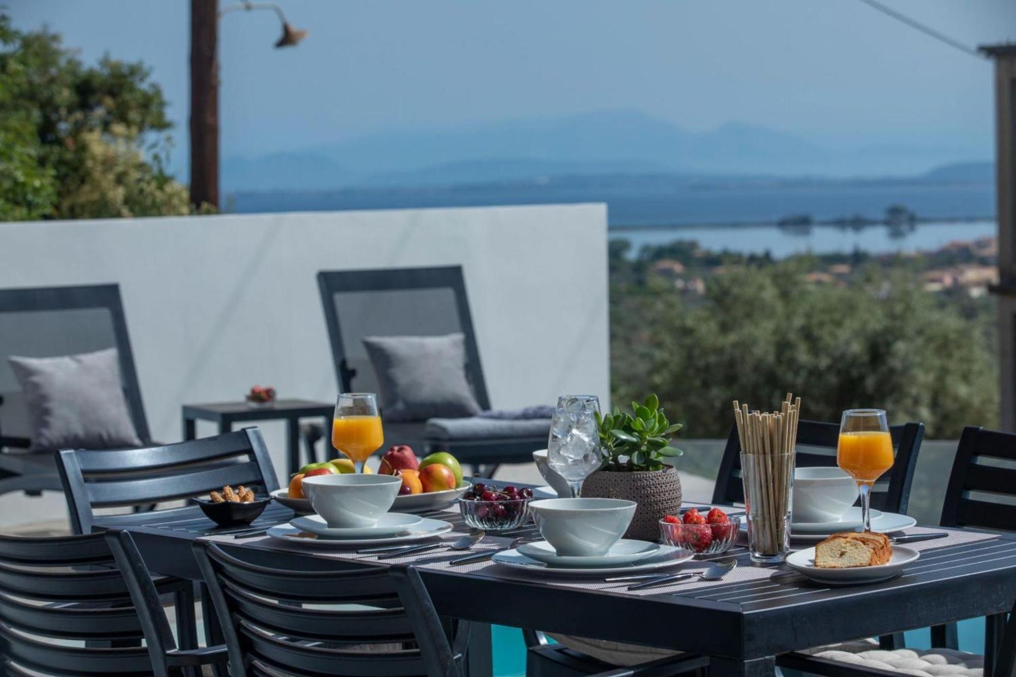 Aloft Luxury Villas Lefkada - Heated Pool Apolpaina Exteriör bild