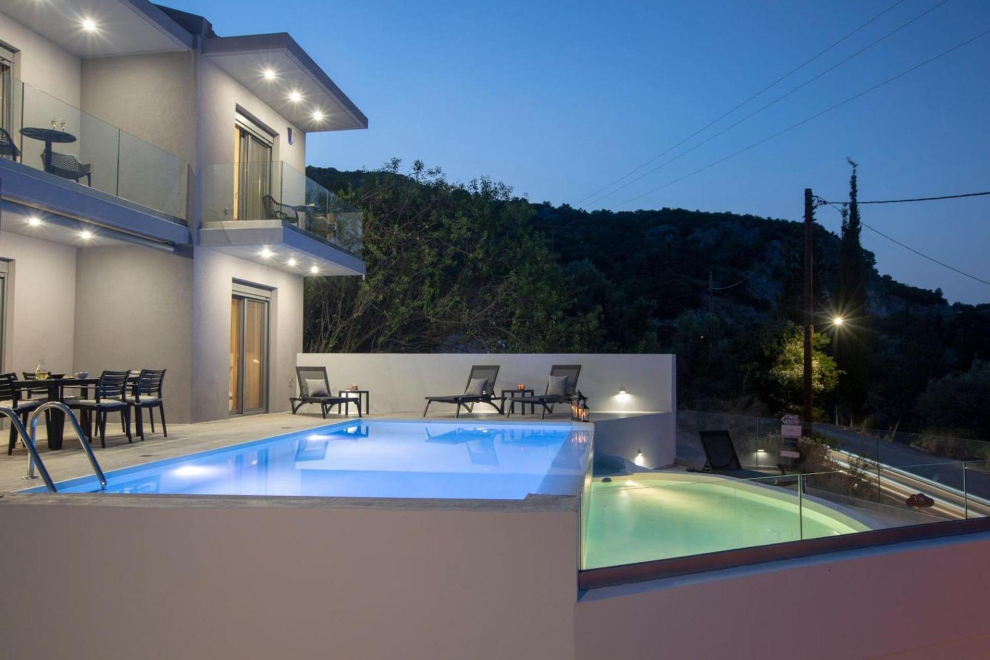 Aloft Luxury Villas Lefkada - Heated Pool Apolpaina Exteriör bild
