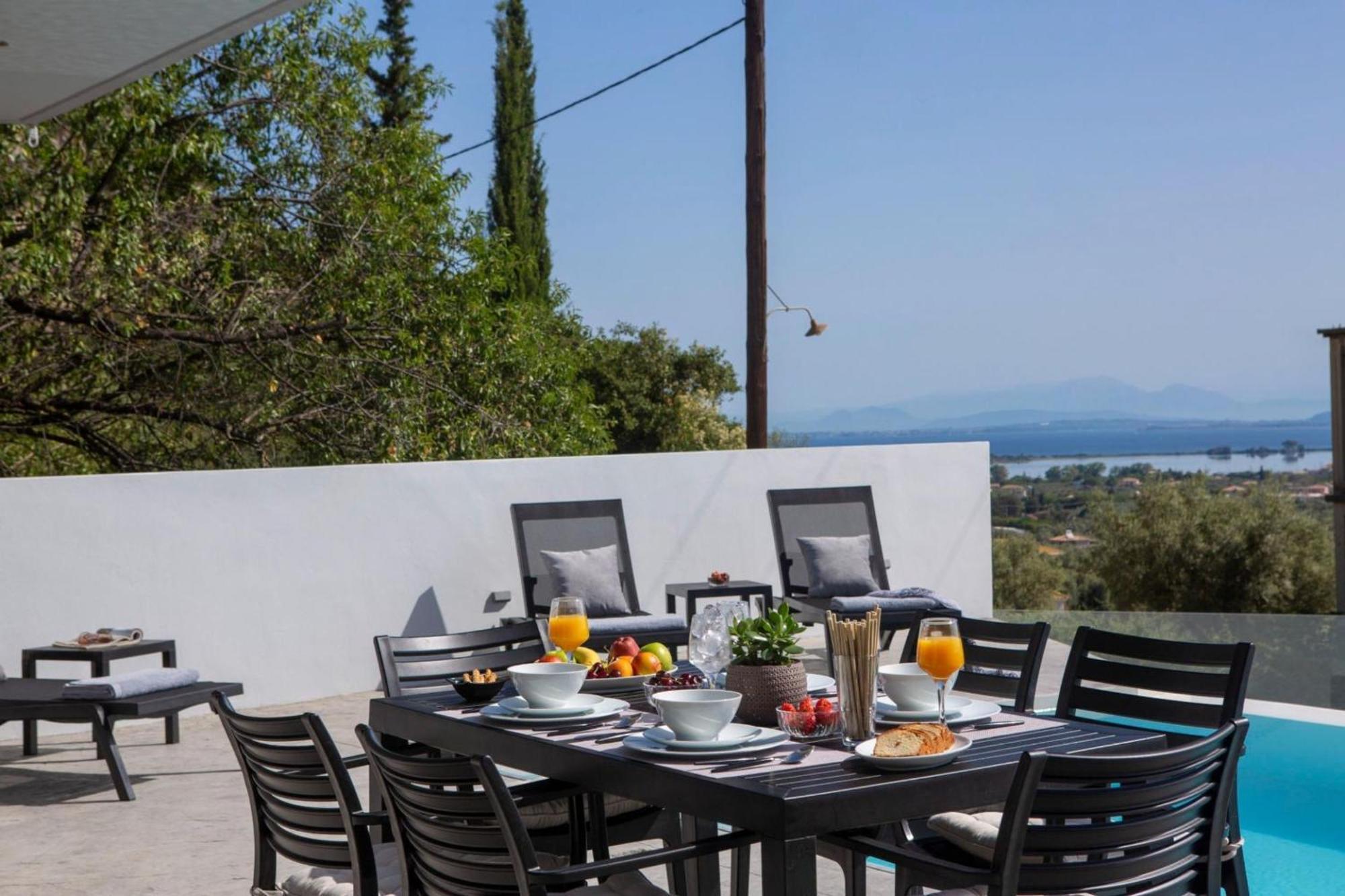 Aloft Luxury Villas Lefkada - Heated Pool Apolpaina Exteriör bild