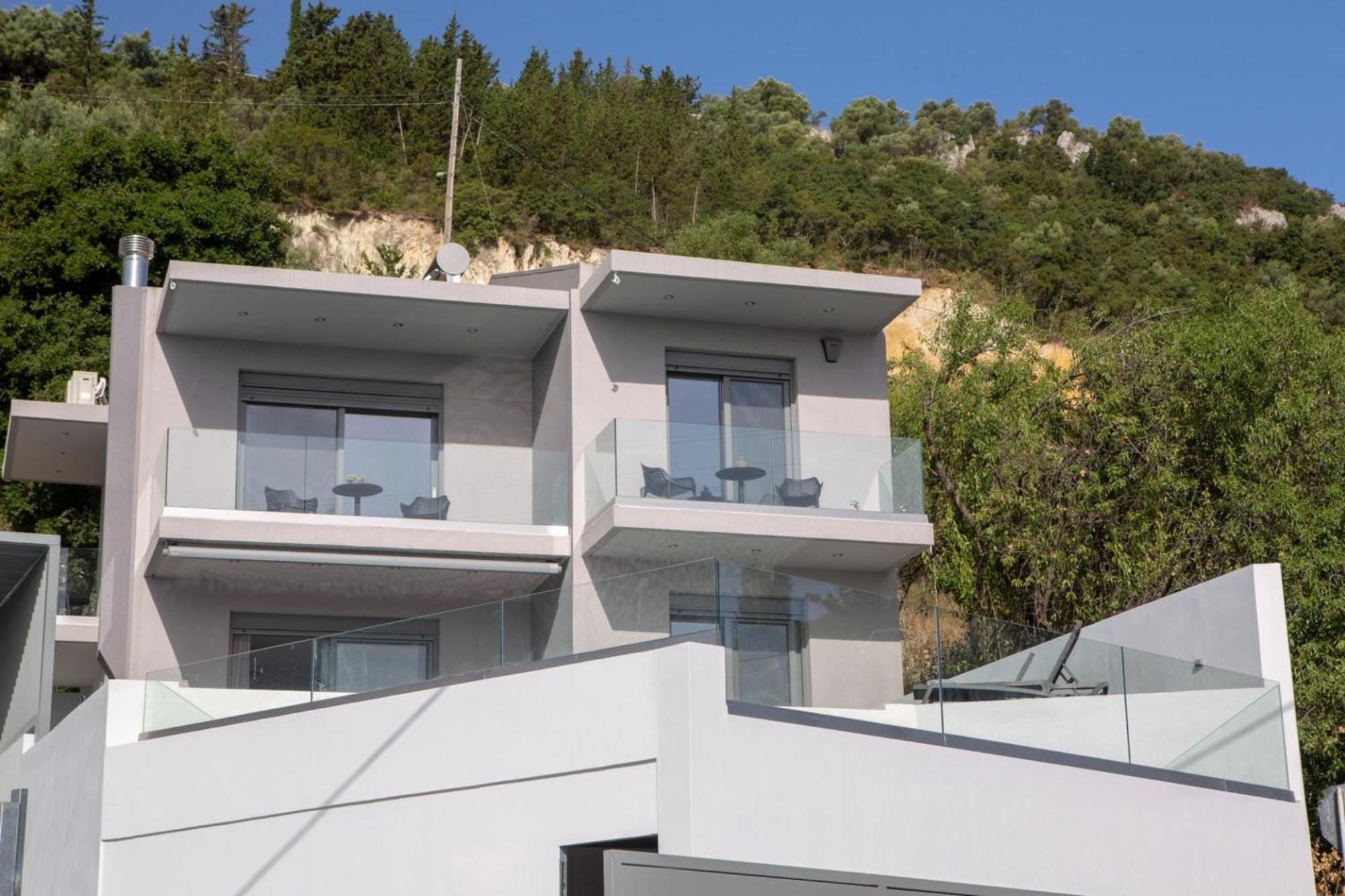 Aloft Luxury Villas Lefkada - Heated Pool Apolpaina Exteriör bild