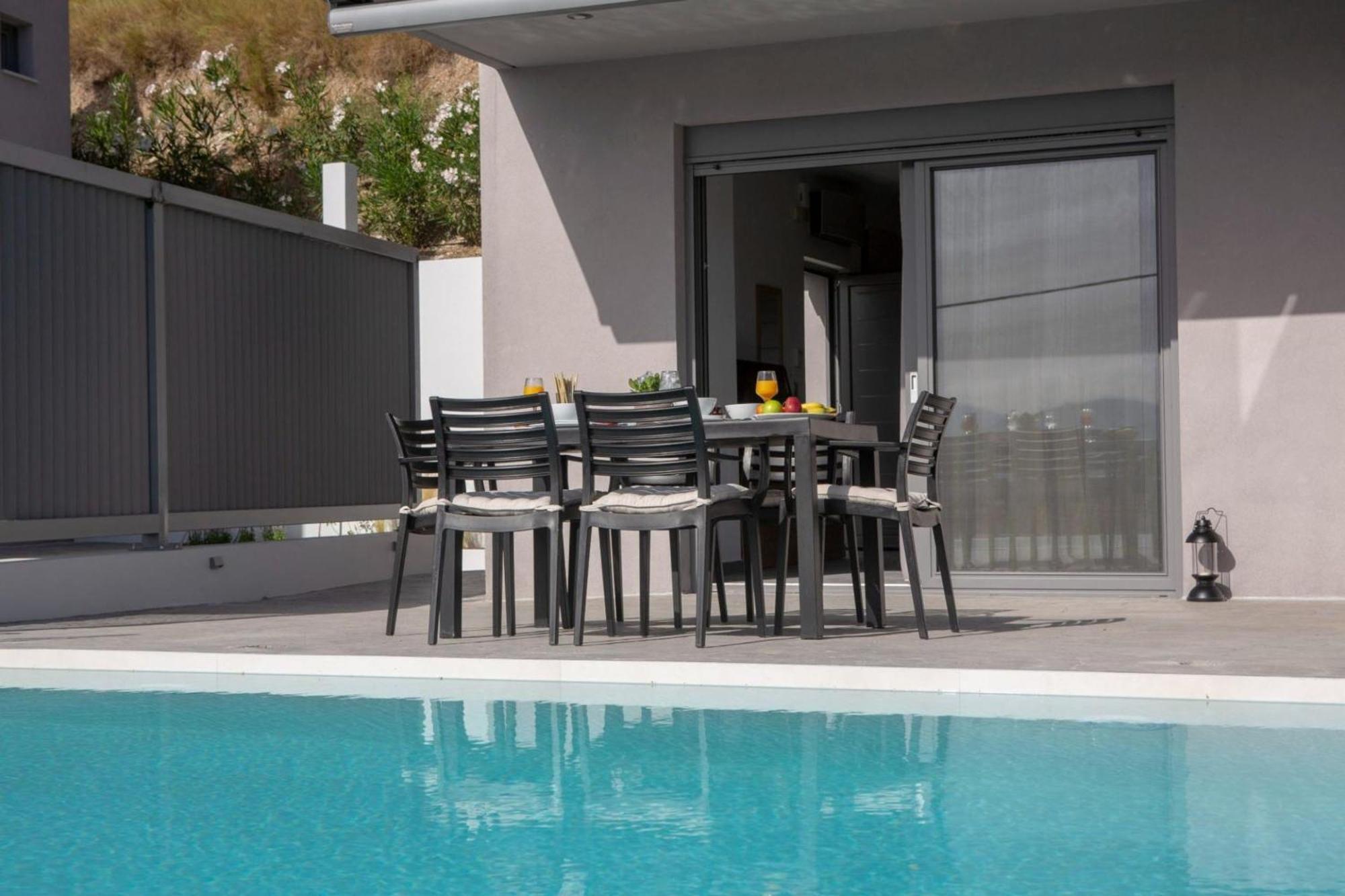 Aloft Luxury Villas Lefkada - Heated Pool Apolpaina Exteriör bild